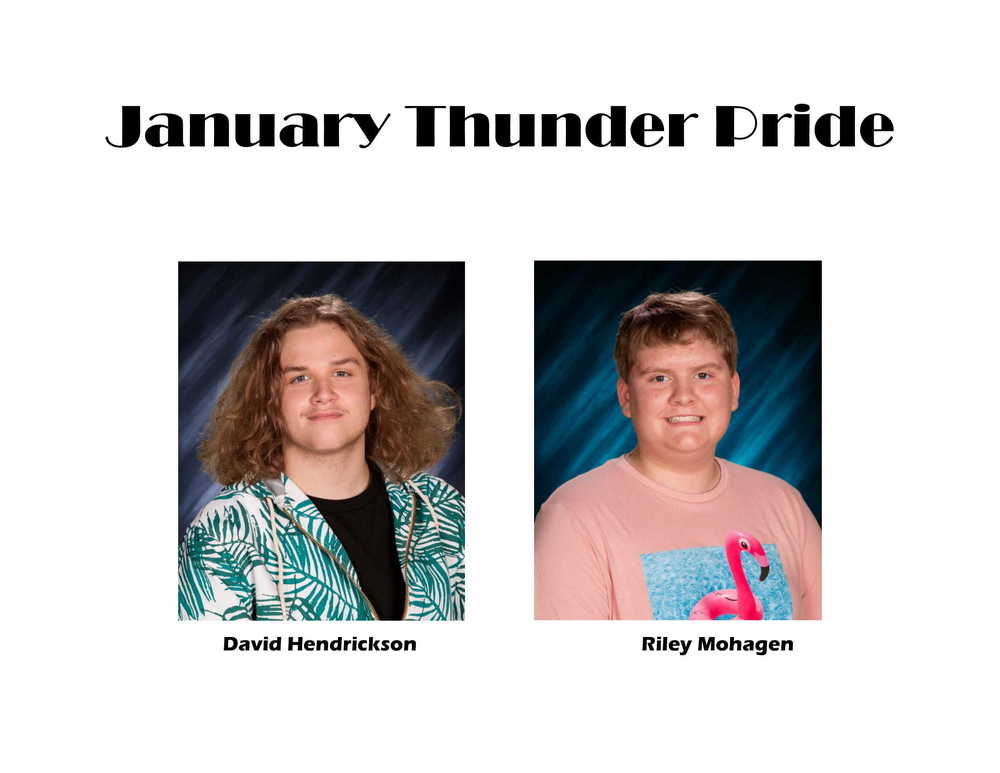 January Thunder Pride Students